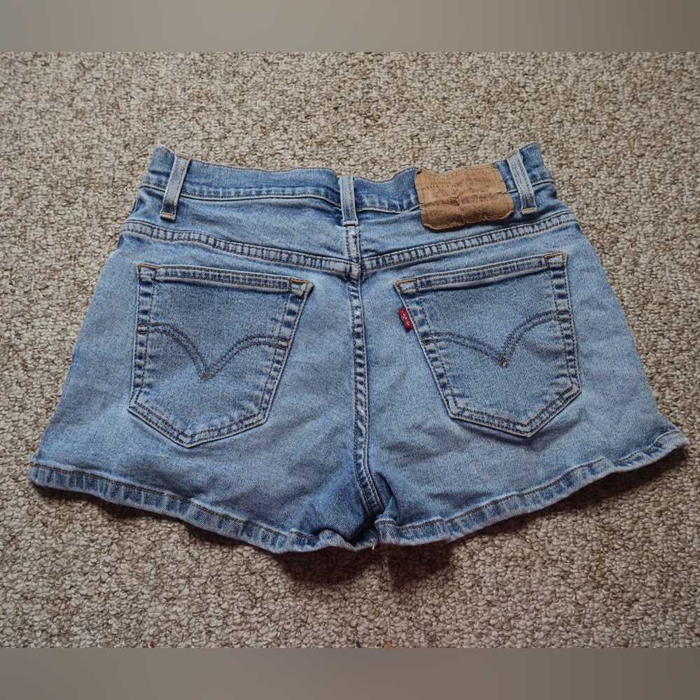 Denim Levi shorts